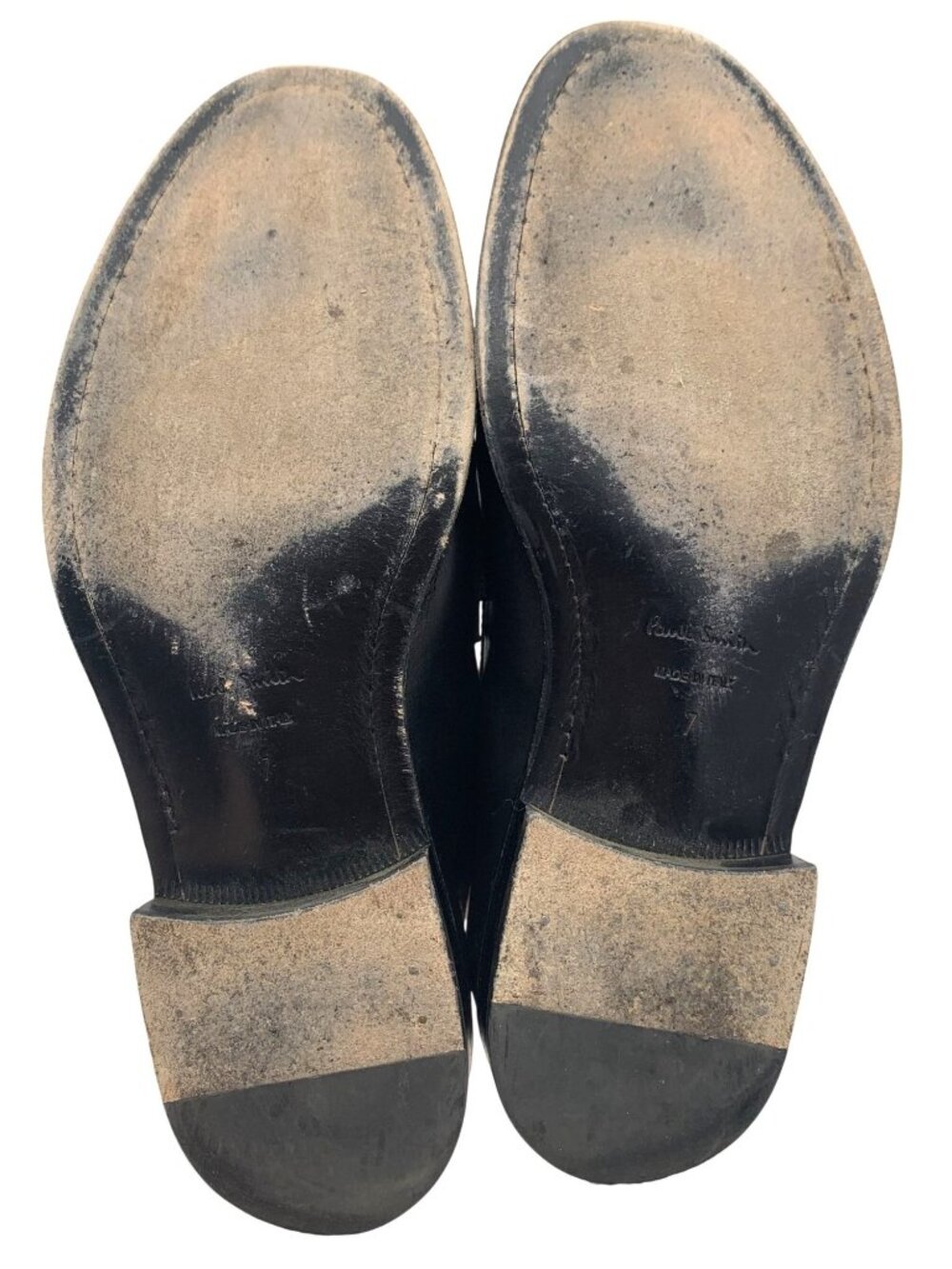 Paul Smith Black Leather Penny Loafers - Picture 7 of 10